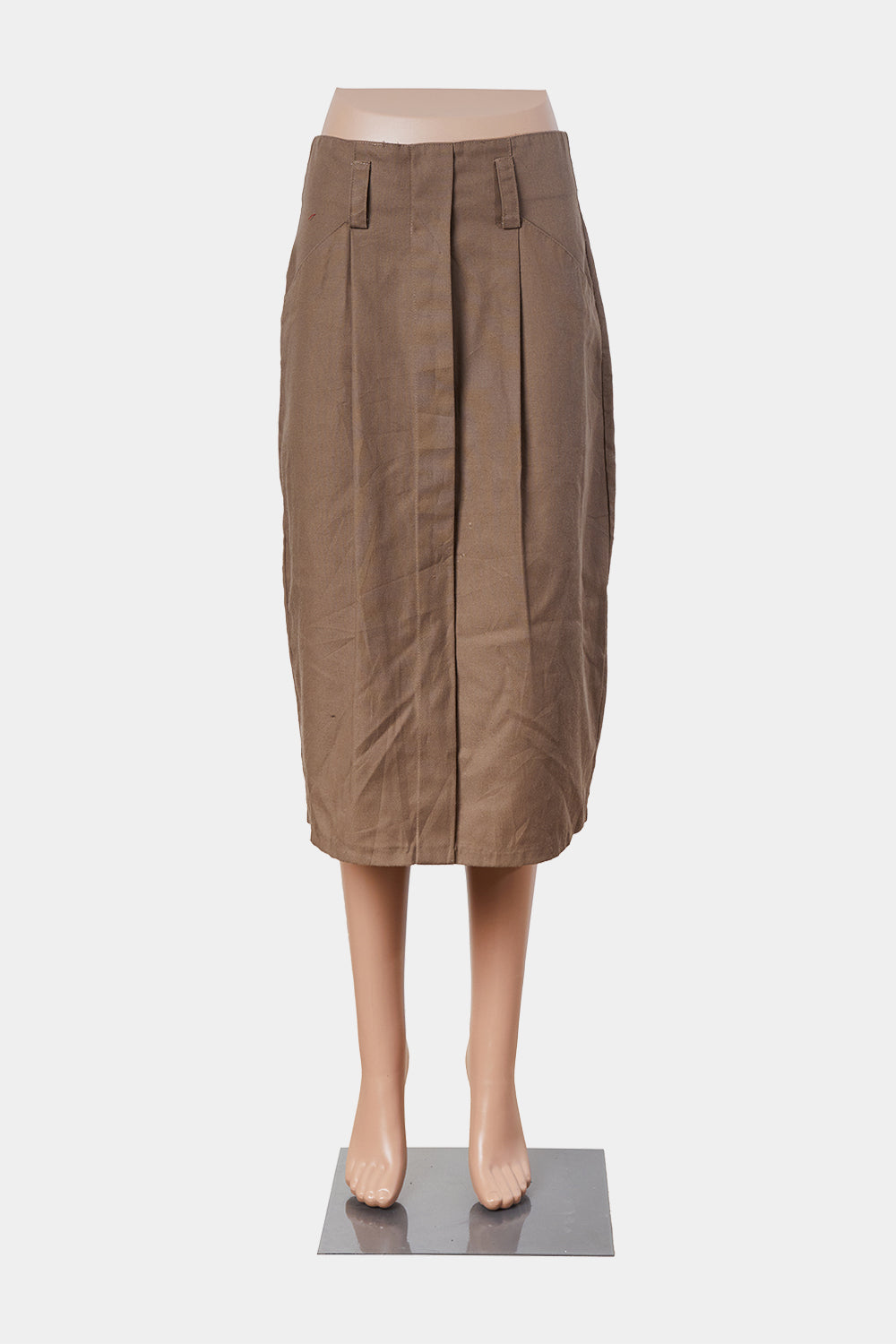 Silvercord Petites Brown Midi Skirt