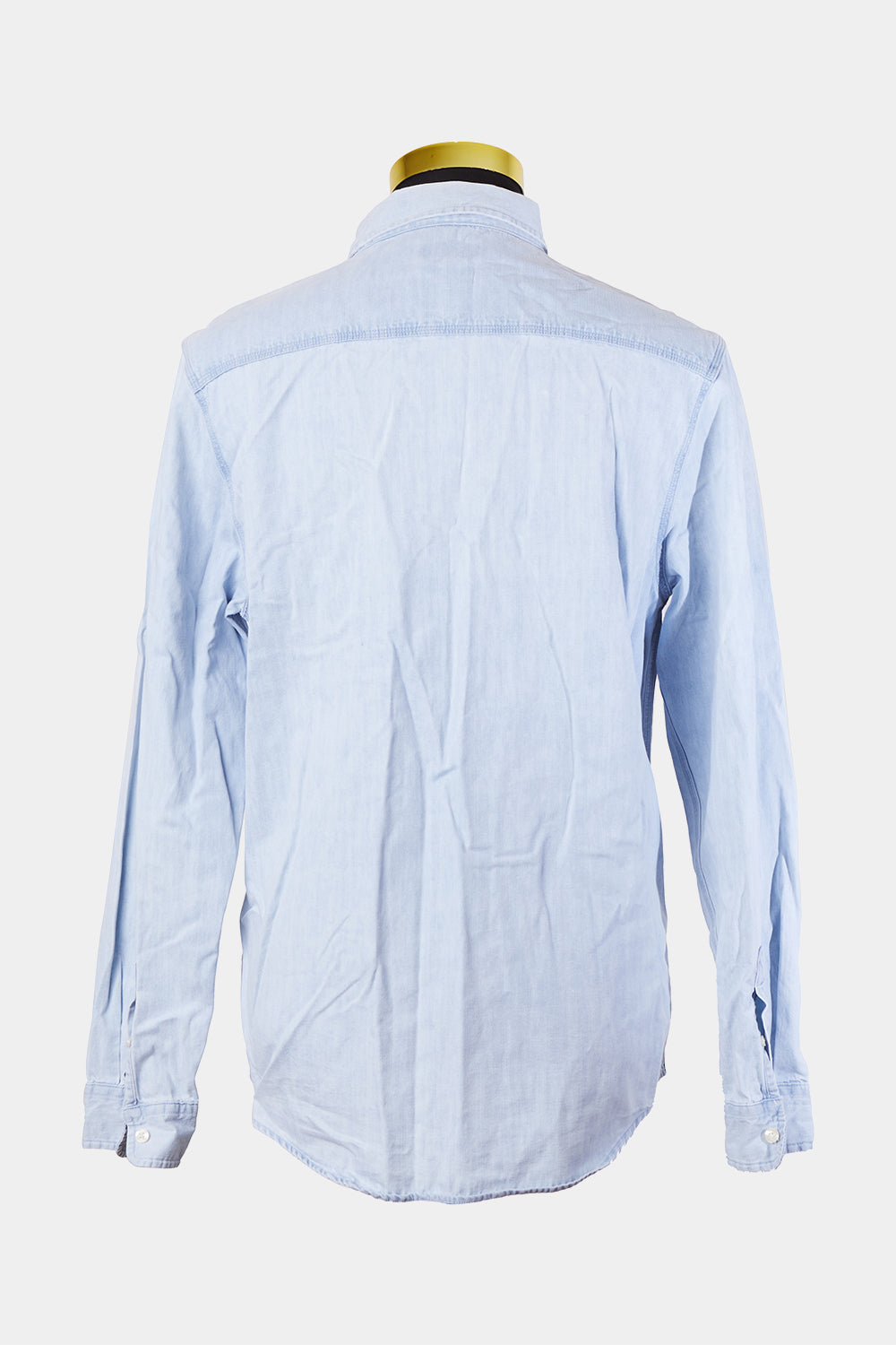 Academy Brand Blue Chambray Button Down Shirt