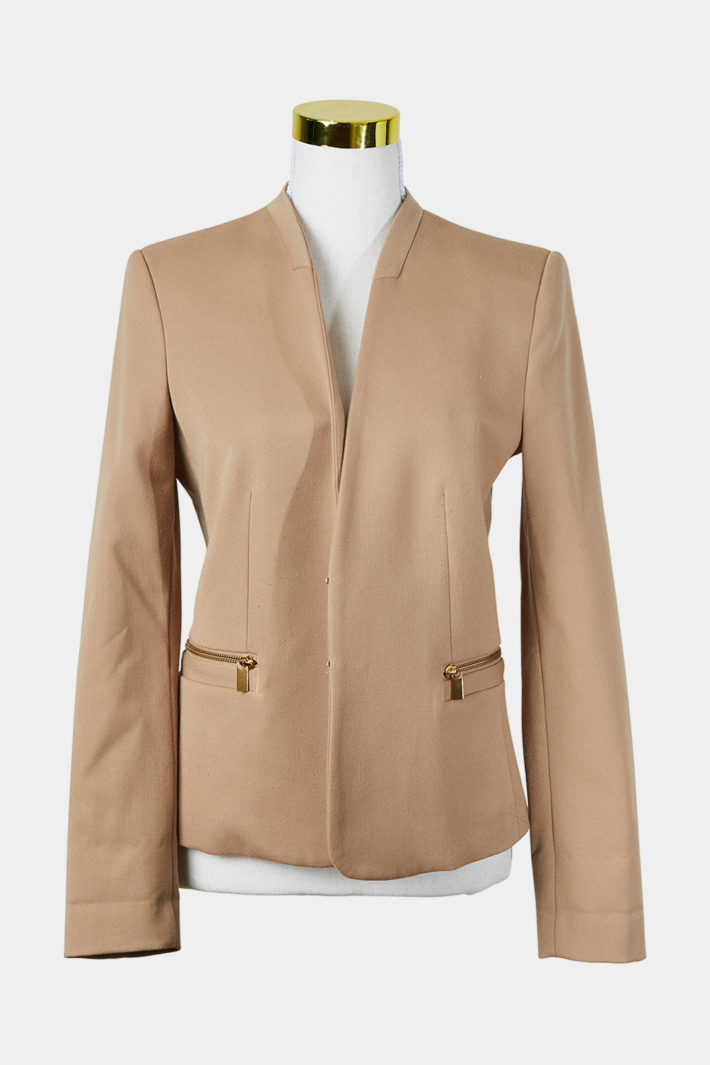 MANGO Tan Blazer