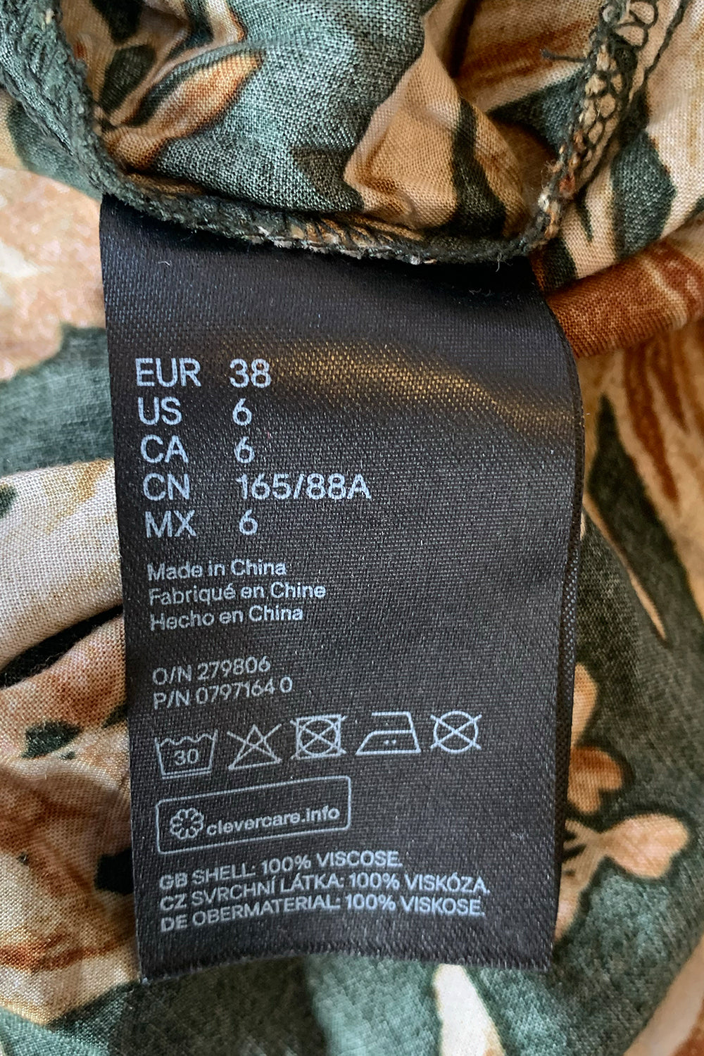 H&M Green Top