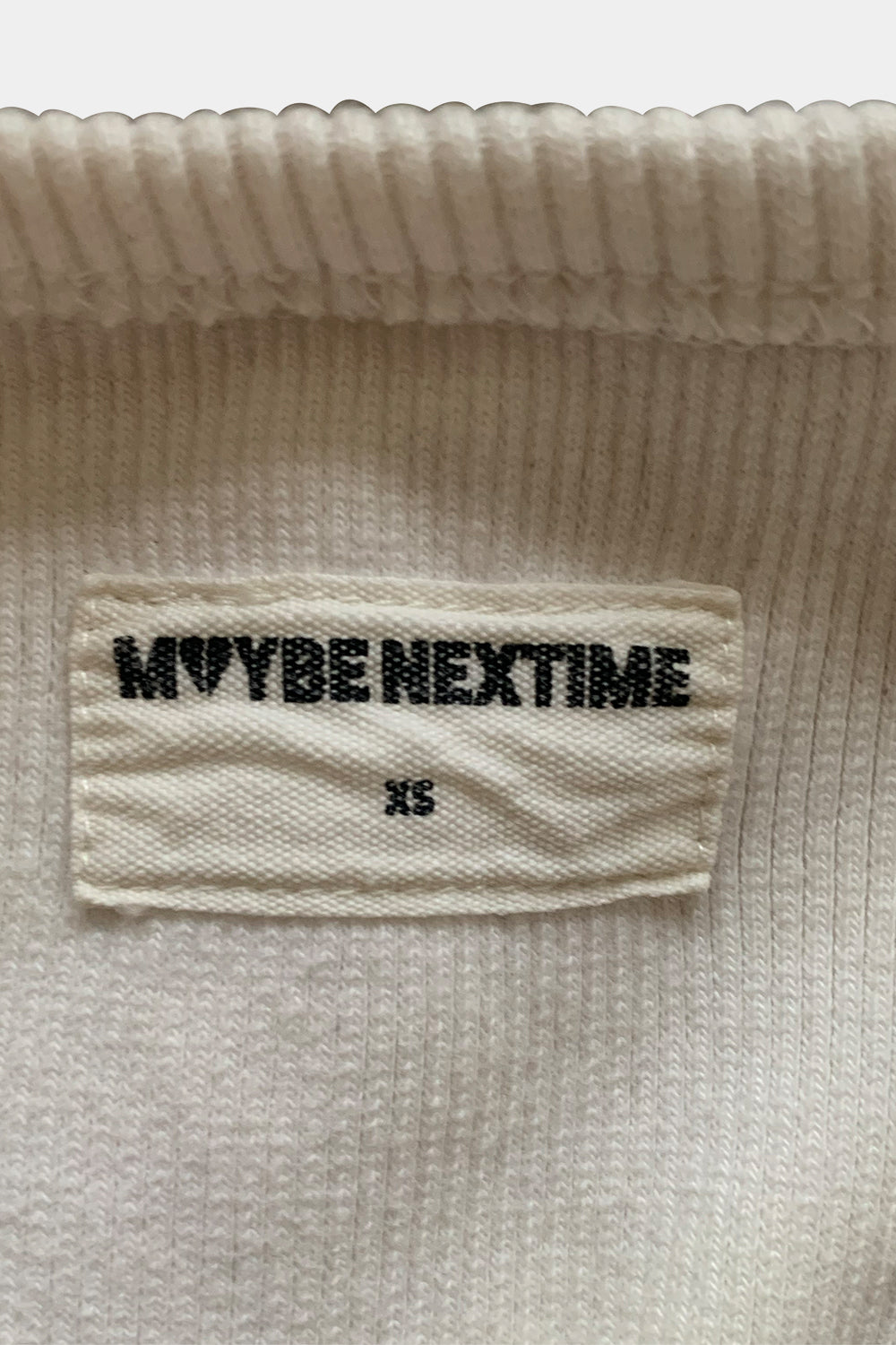 Maybe Next Time White Tank Top