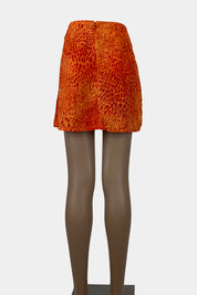 Motel Rocks Orange Skirt