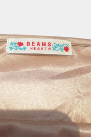 BEAMS Light Gold Slip Dress
