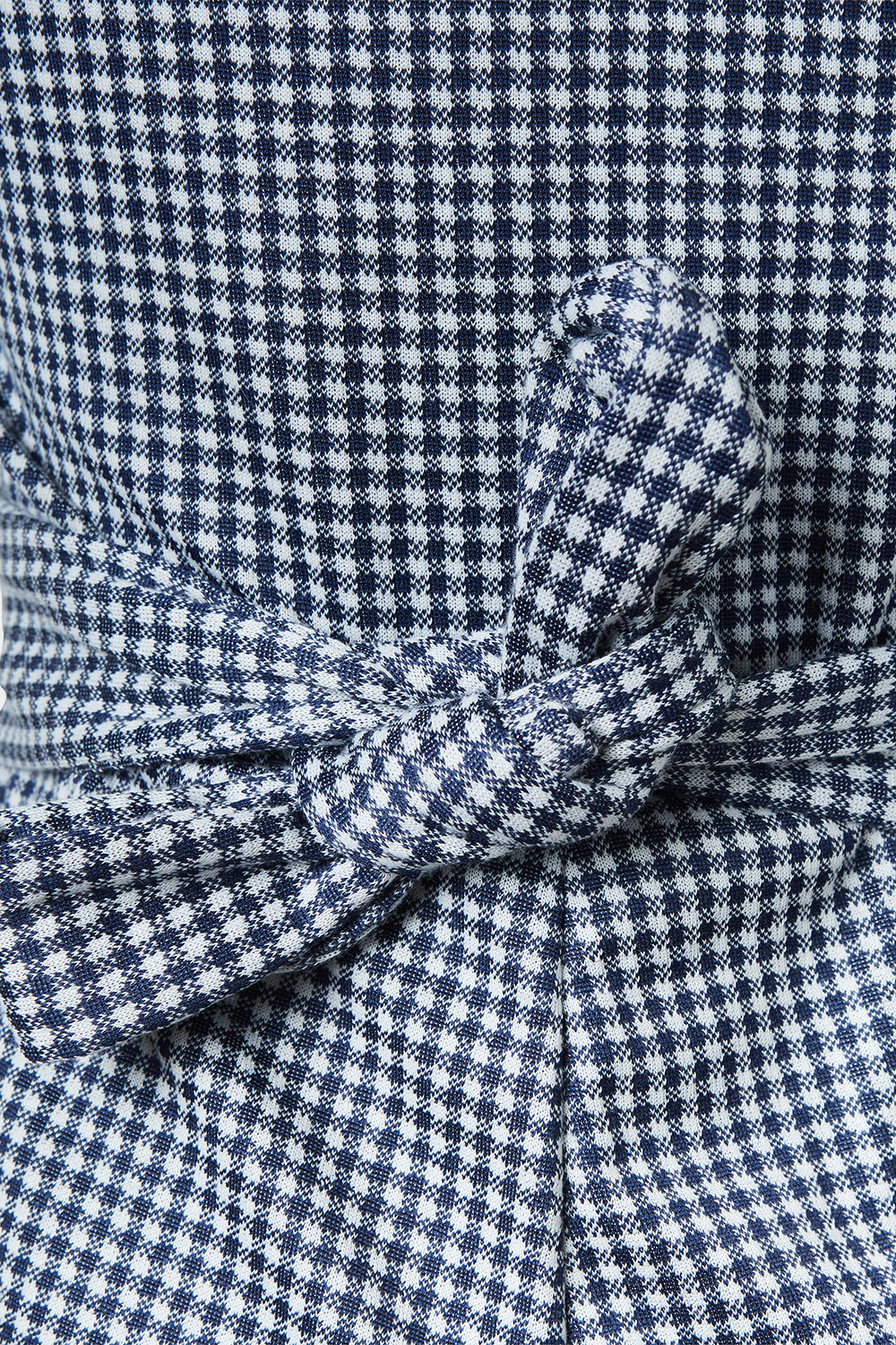 ZARA navy Gingham Tie Back Playsuit