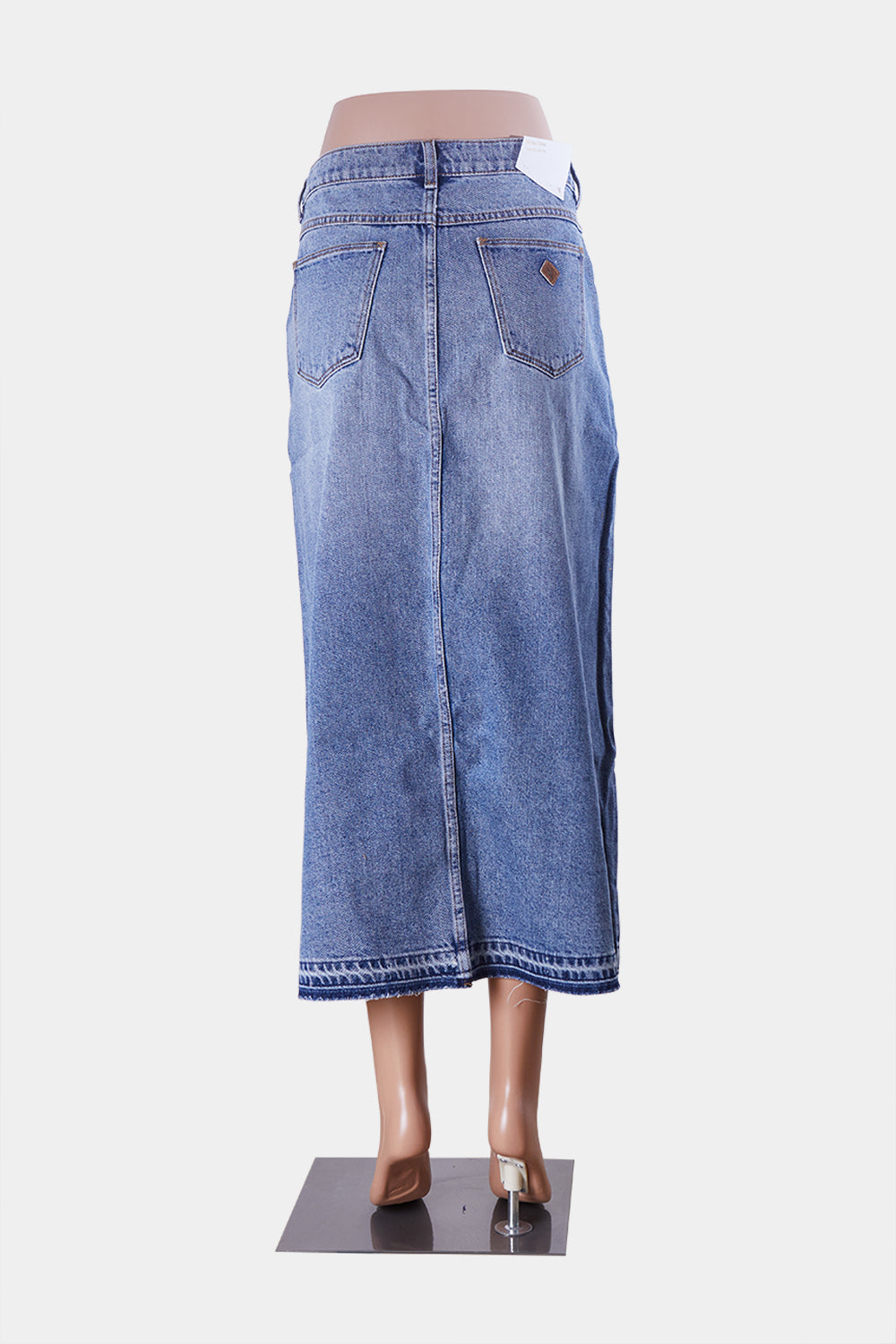 Abrand Jeans Blue Denim Maxi Skirt