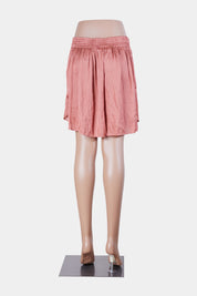 Country Road Peach Silky Loose Shorts