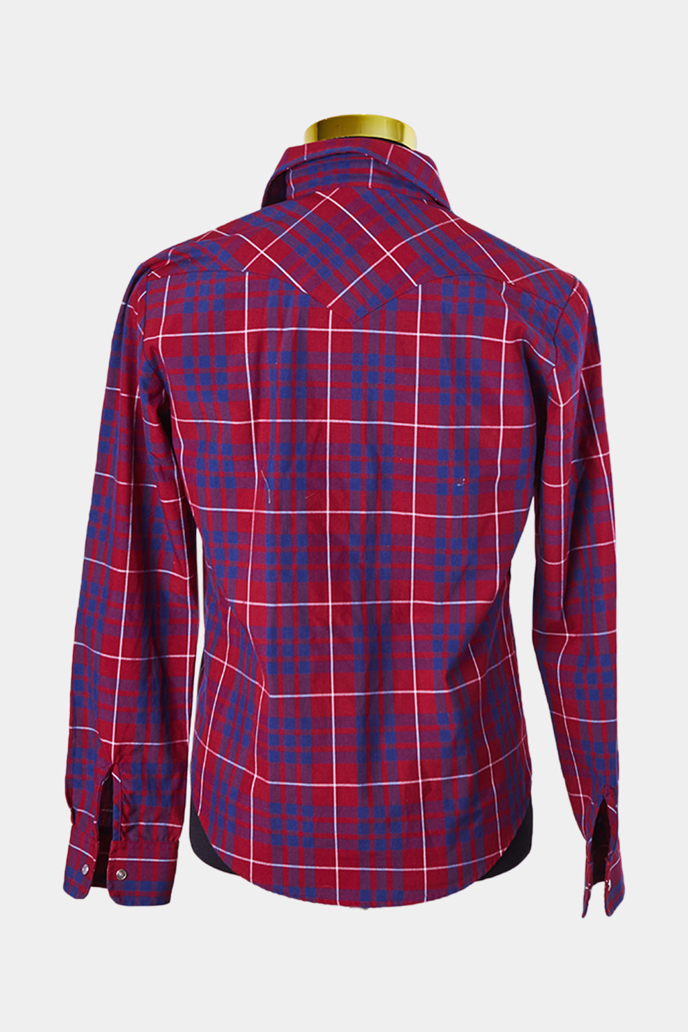 Nana Judy Red Plaid Button Down Shirt