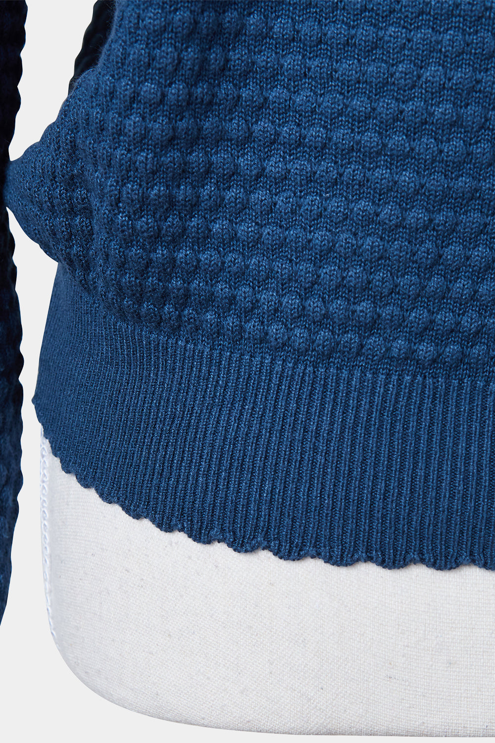 Princess Highway Blue Textured Knit Sweater