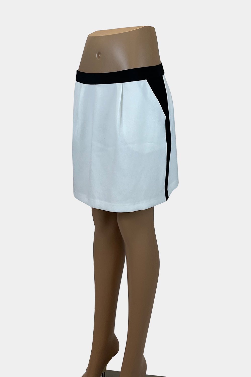 TOPSHOP White Mini Skirt
