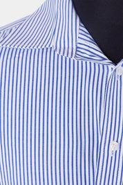 TARGET Blue and White Stripe Tailored Fit Button Down Shirt
