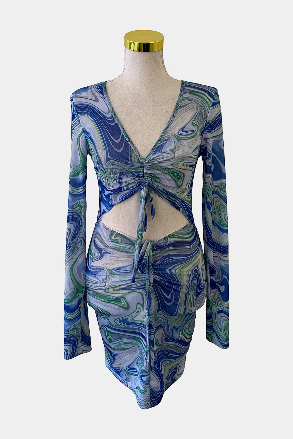 By Dyln Blue Dress