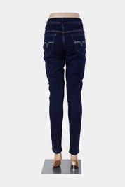 Diesel Industry Dark Blue Wash Mid Rise Skinny Jeans