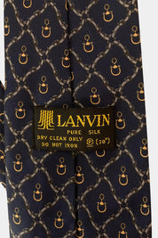 LANVIN Navy Tie