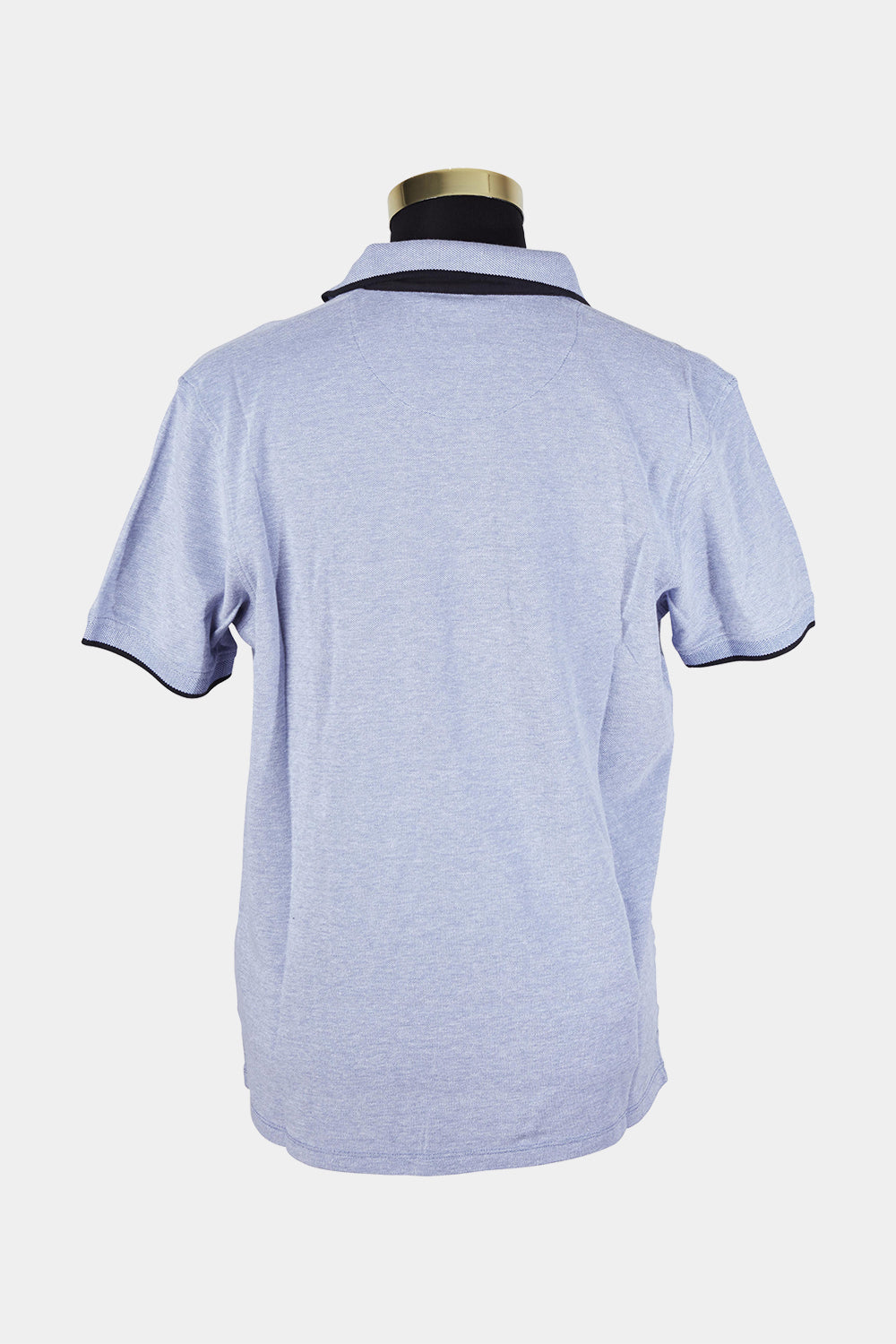 Premium By Jack And Jones Blue Marle Polo Shirt