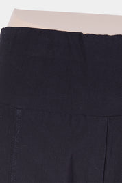 SKETA Black Pull On High Waisted Pants