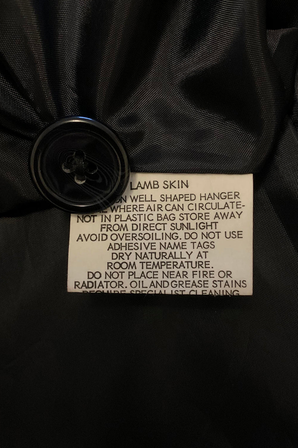 SIRICCO Black Faux Leather Jacket