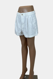 GLASSONS White Cord Shorts