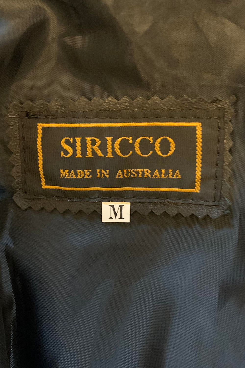 SIRICCO Black Faux Leather Jacket