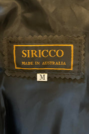 SIRICCO Black Faux Leather Jacket
