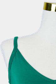 ELK Green Stretch Slip Dress