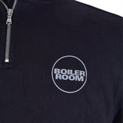 Boiler Room Black High Neck Sweater