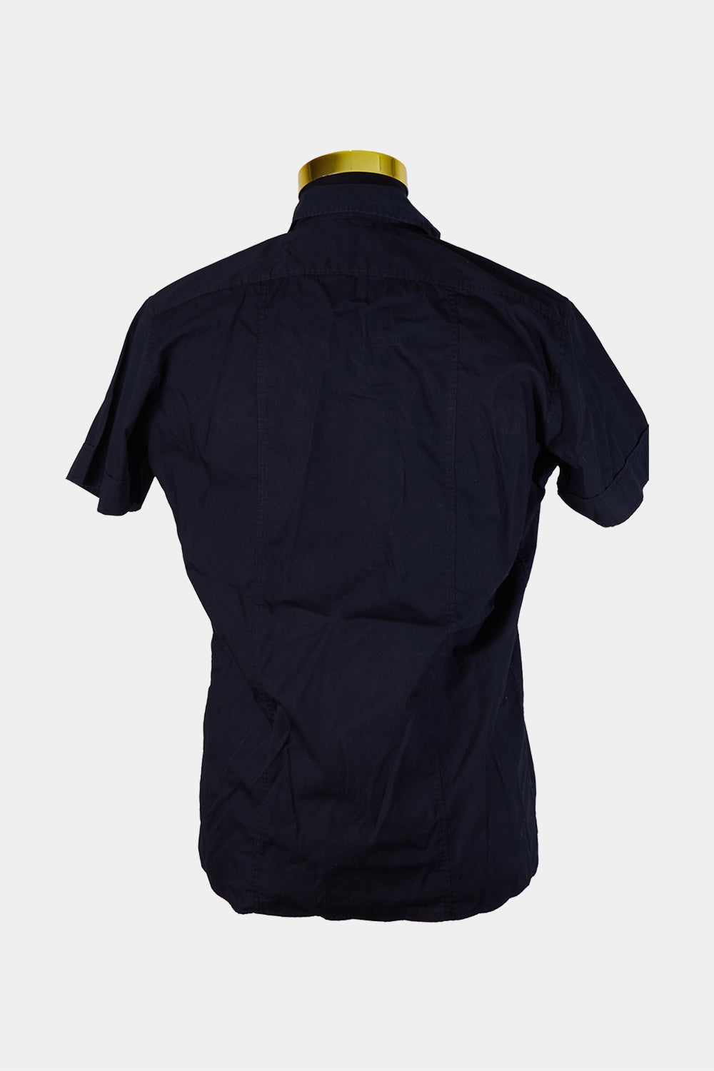 MARCS Black Short Sleeve Button Down Shirt
