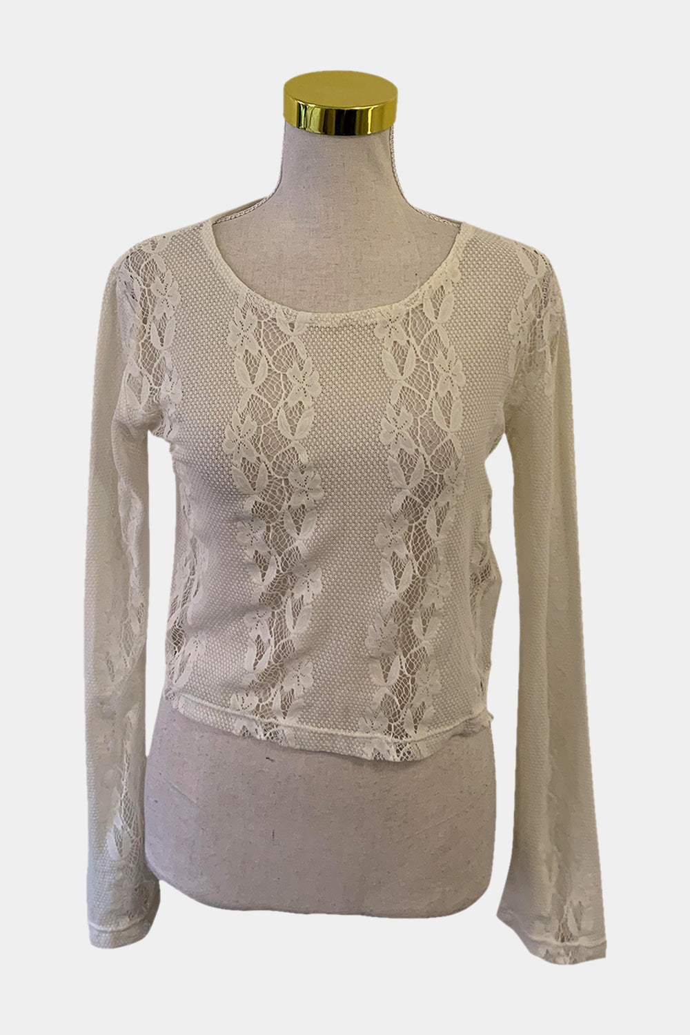 STEELE Cream Top