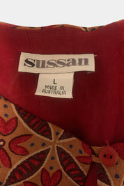 SUSSAN Red Dress