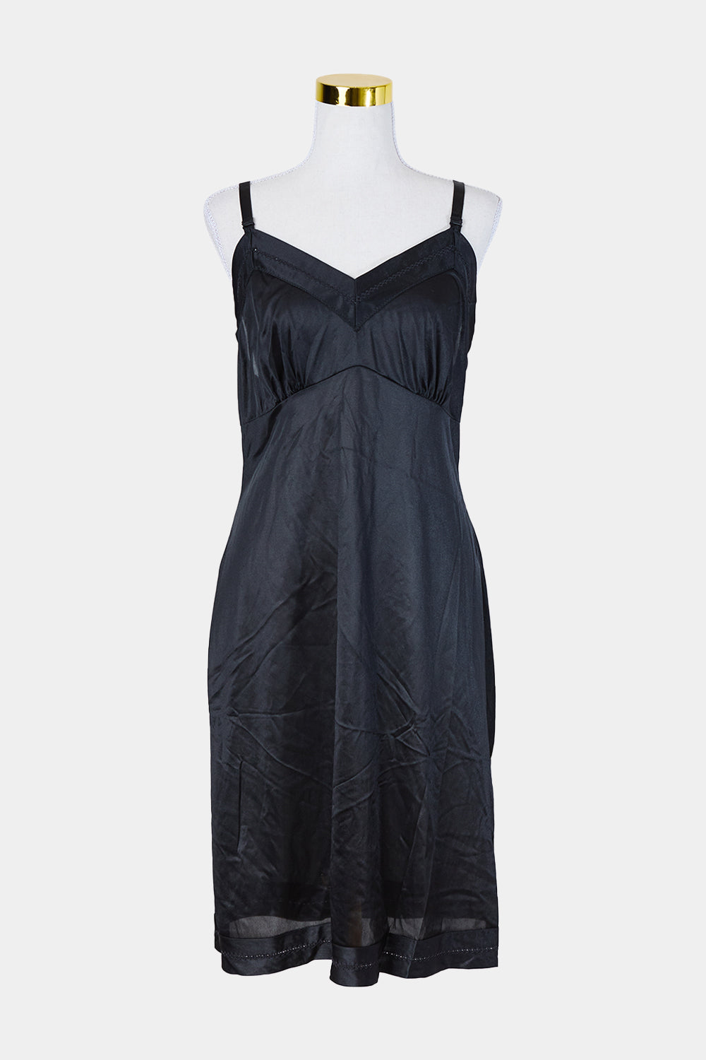 Lingerie By Vincent Black Slip Dress
