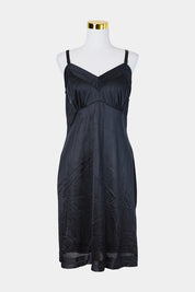 Lingerie By Vincent Black Slip Dress