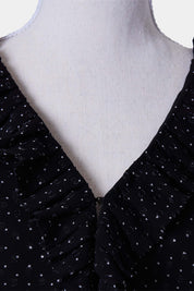 PORTMANS Navy Flocked Sun Dress