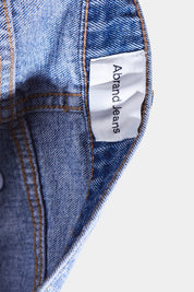 Abrand Jeans Blue Denim Maxi Skirt