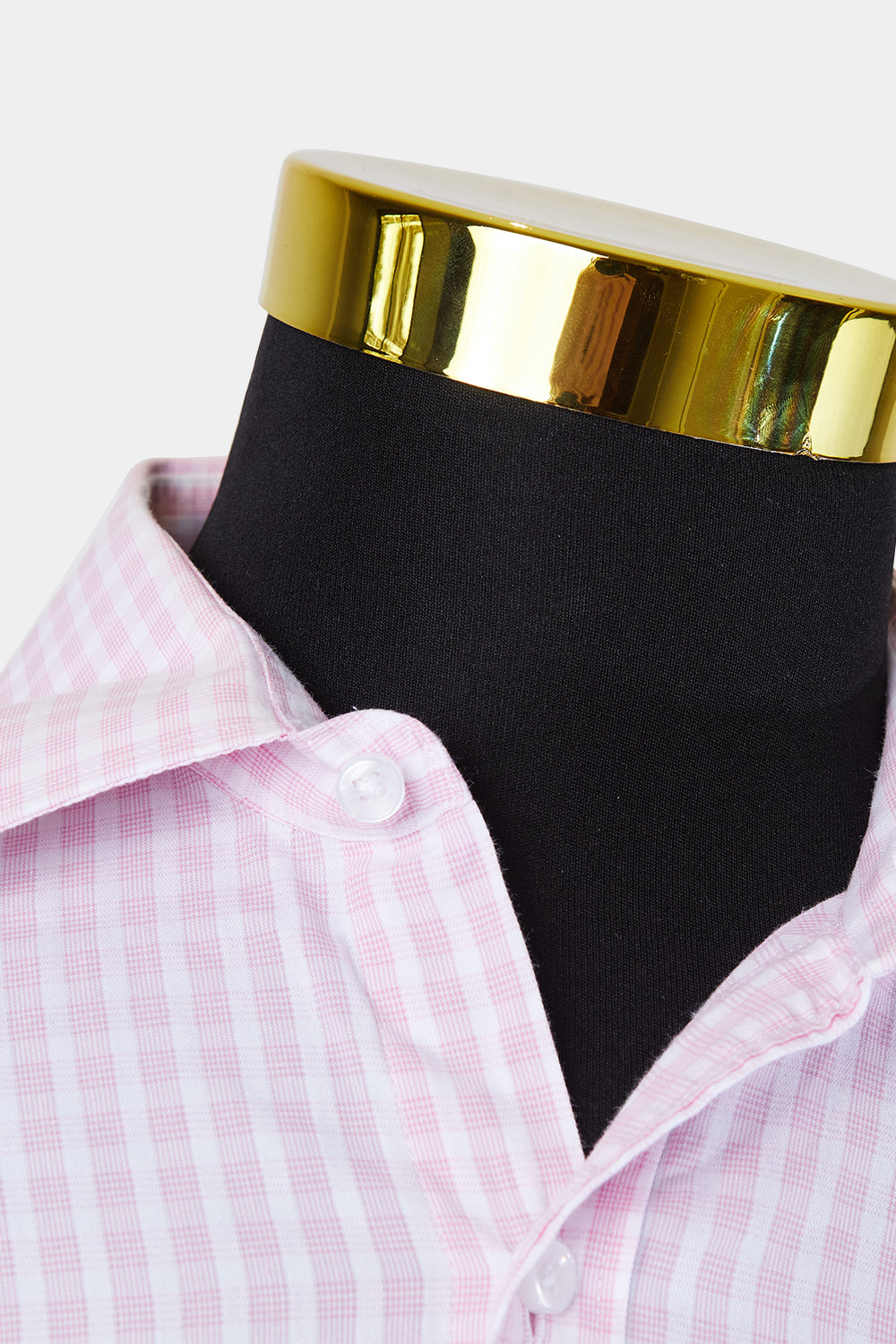 Van Heusen Pink and White Classic Fit Button Down Shirt