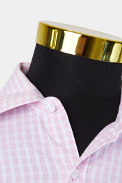Van Heusen Pink and White Classic Fit Button Down Shirt