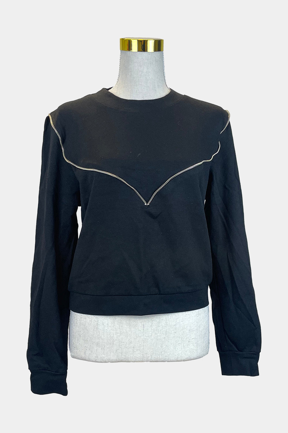 Carly Hunter Black Sweatshirt