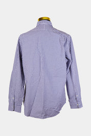 Ralph Lauren Navy White Check Button Down Shirt
