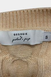 Georgie X Petal + Pup Beige Dress