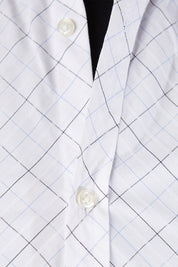RDX White Pattern Button Down Shirt