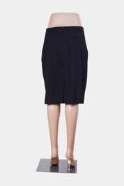 SABA Black Pencil Skirt