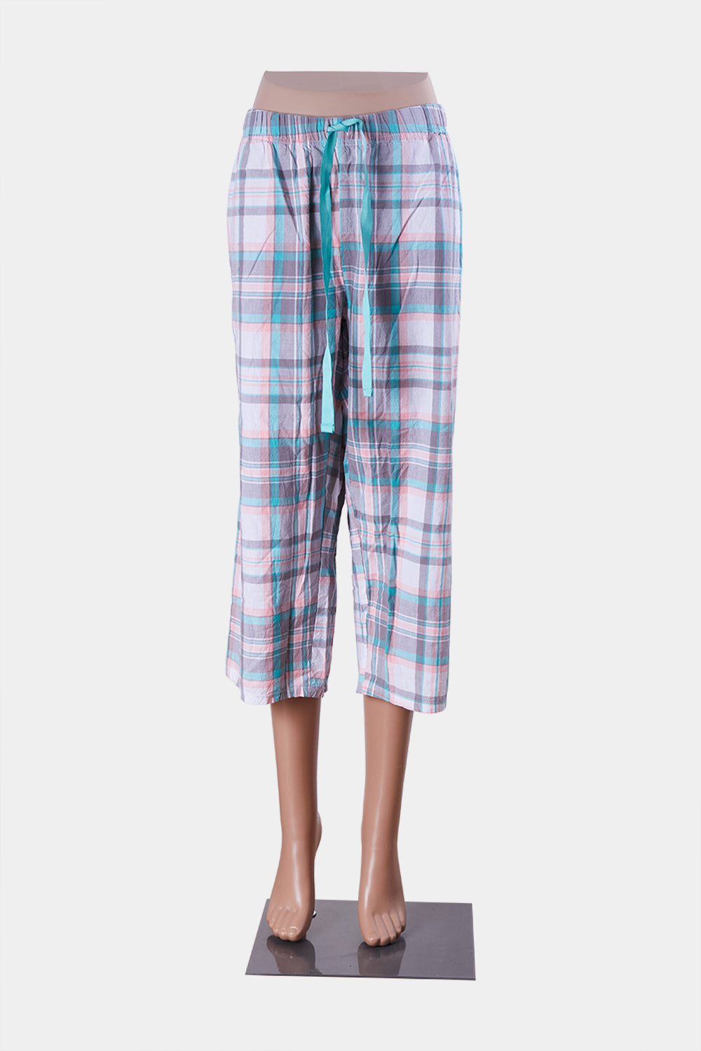 Edited Sleep Grey Pink and Green Pyjama Pant