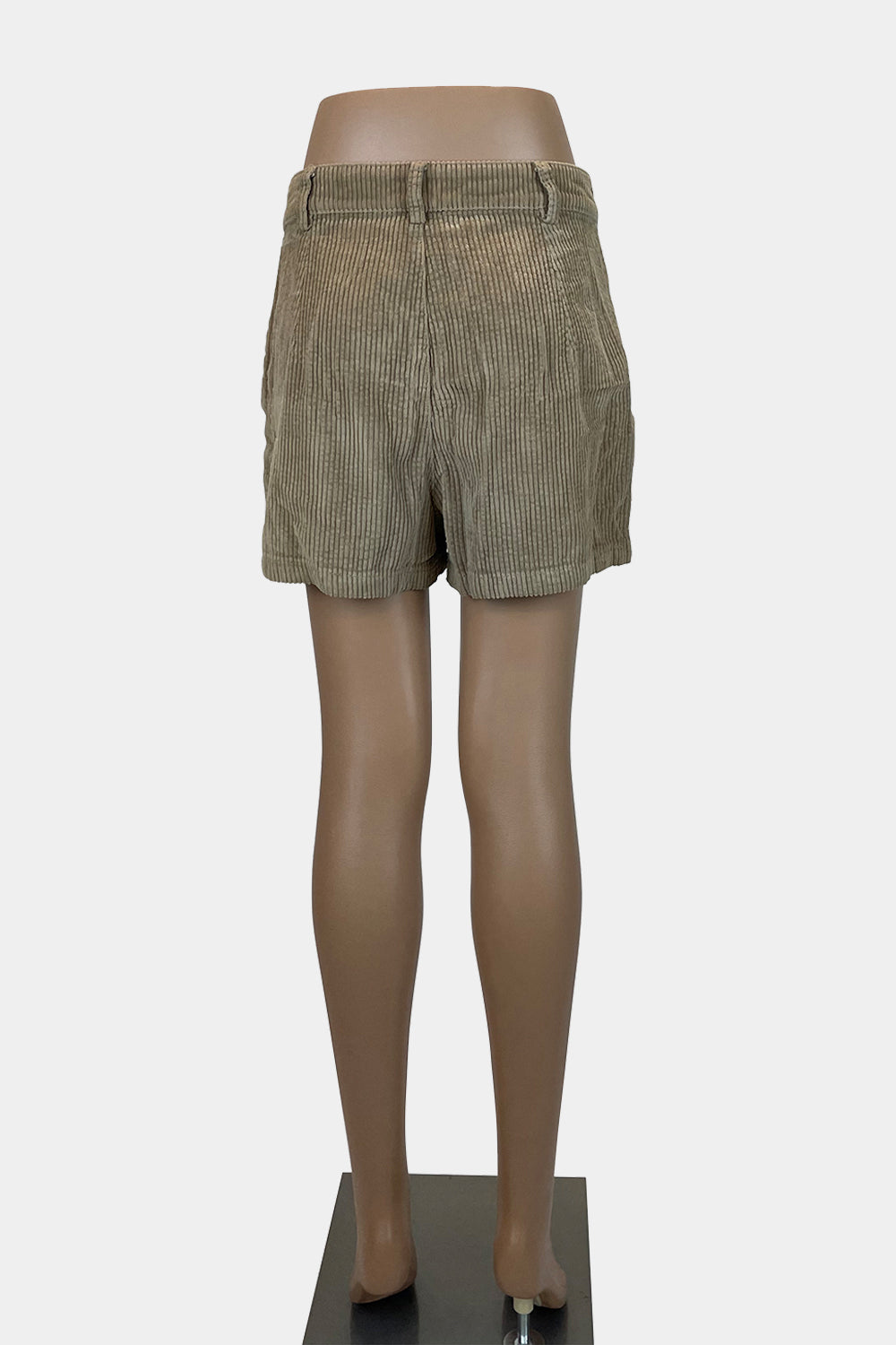 GLASSONS Brown Cord Shorts