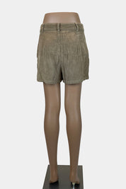 GLASSONS Brown Cord Shorts