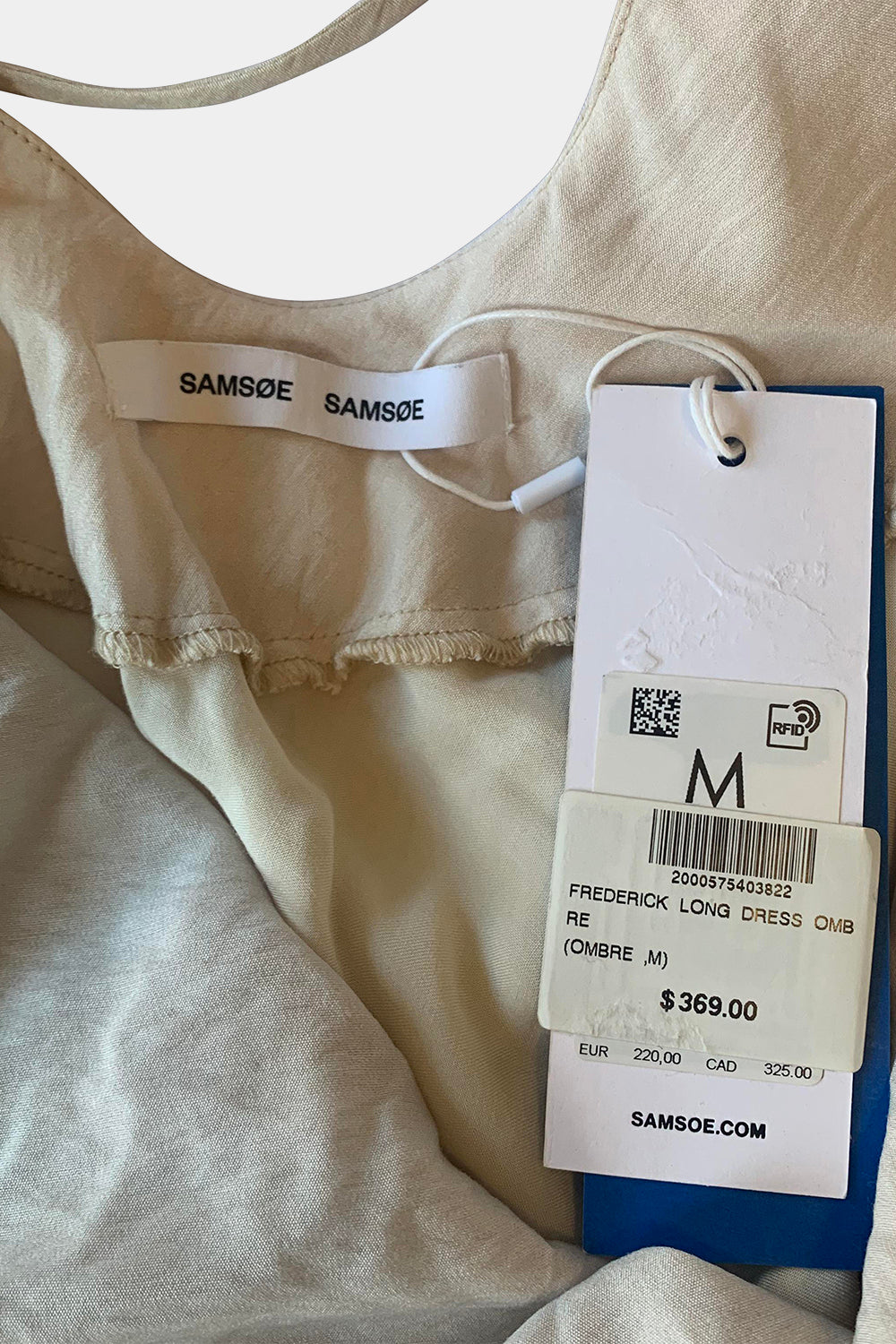 SAMSOE Green Dress