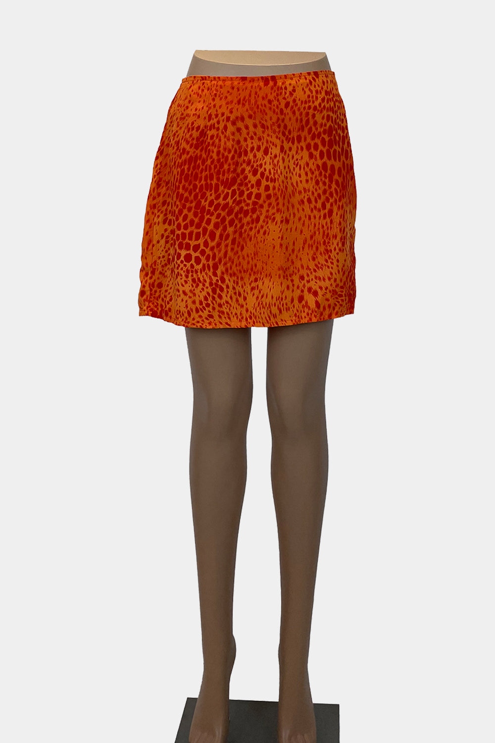 Motel Rocks Orange Skirt