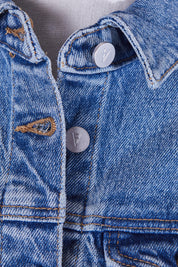 Abrand Jeans Blue Denim Button Down Dress