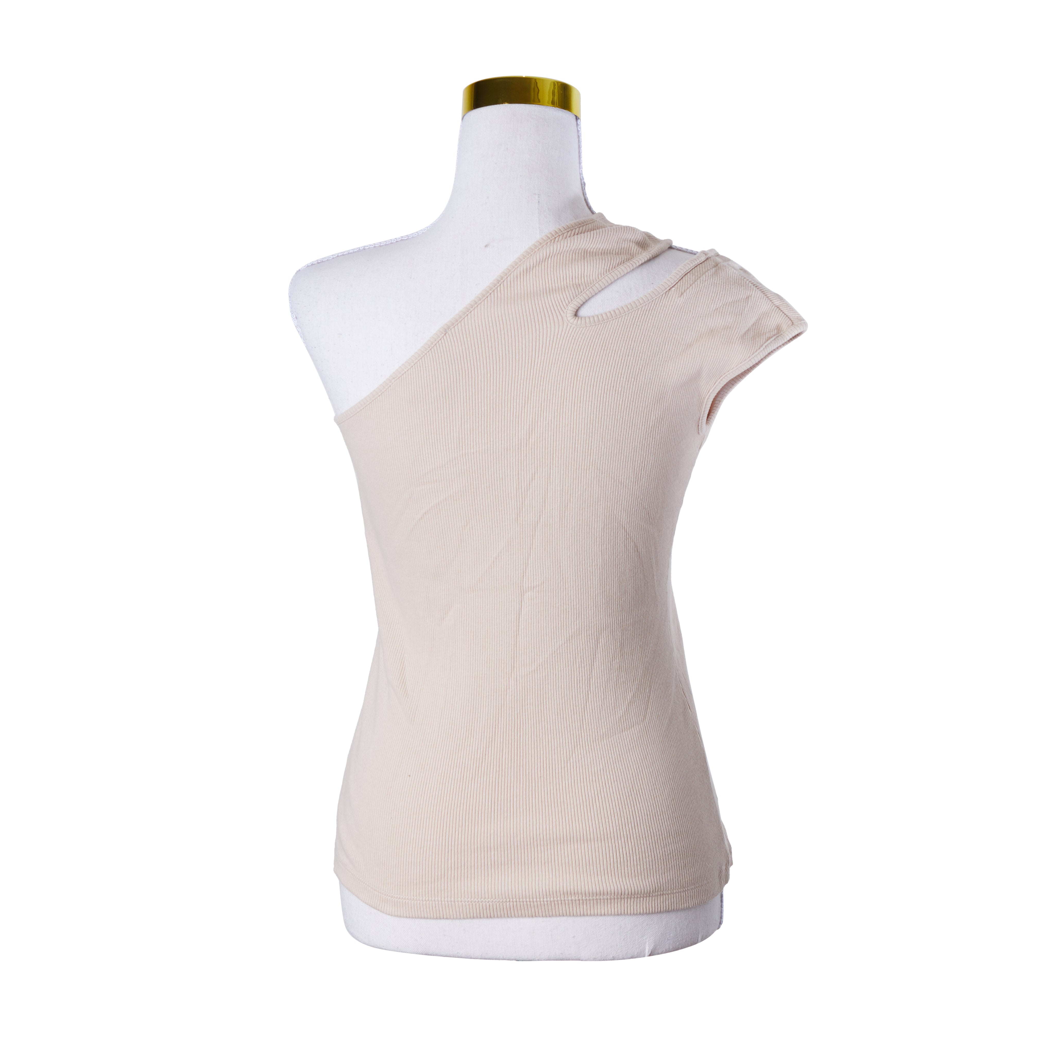 WITCHERY Beige Double Strap Singlet Top