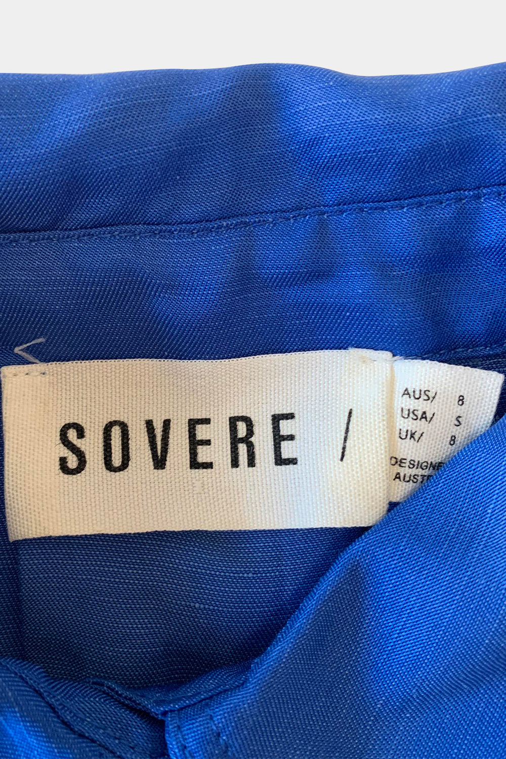 SOVERE Blue Dress