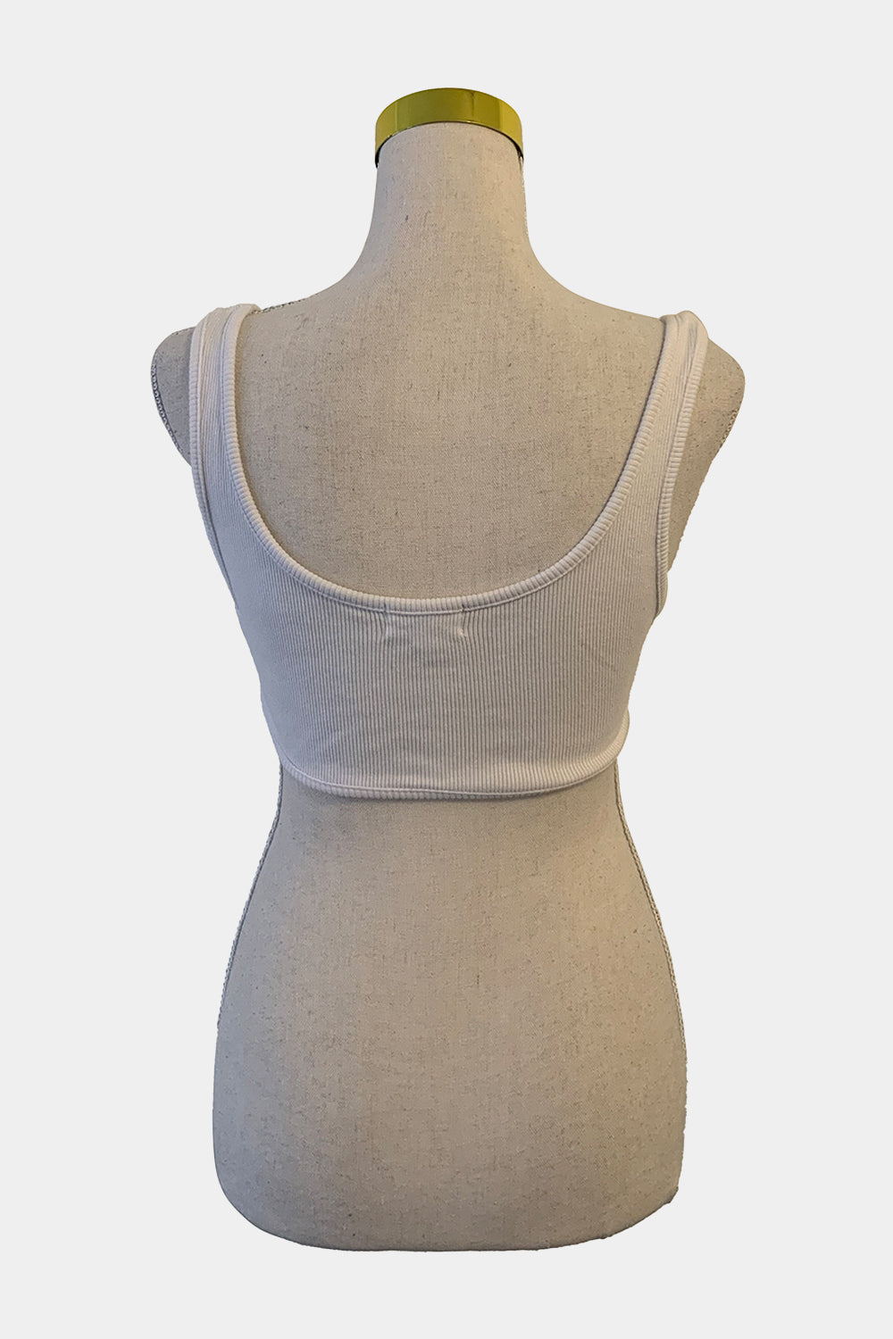 South St White Bralette Crop
