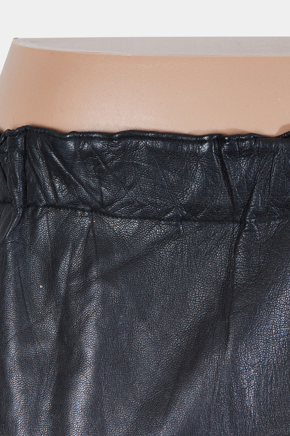 Assorted Brands Black High Waisted Faux Leather Skirt