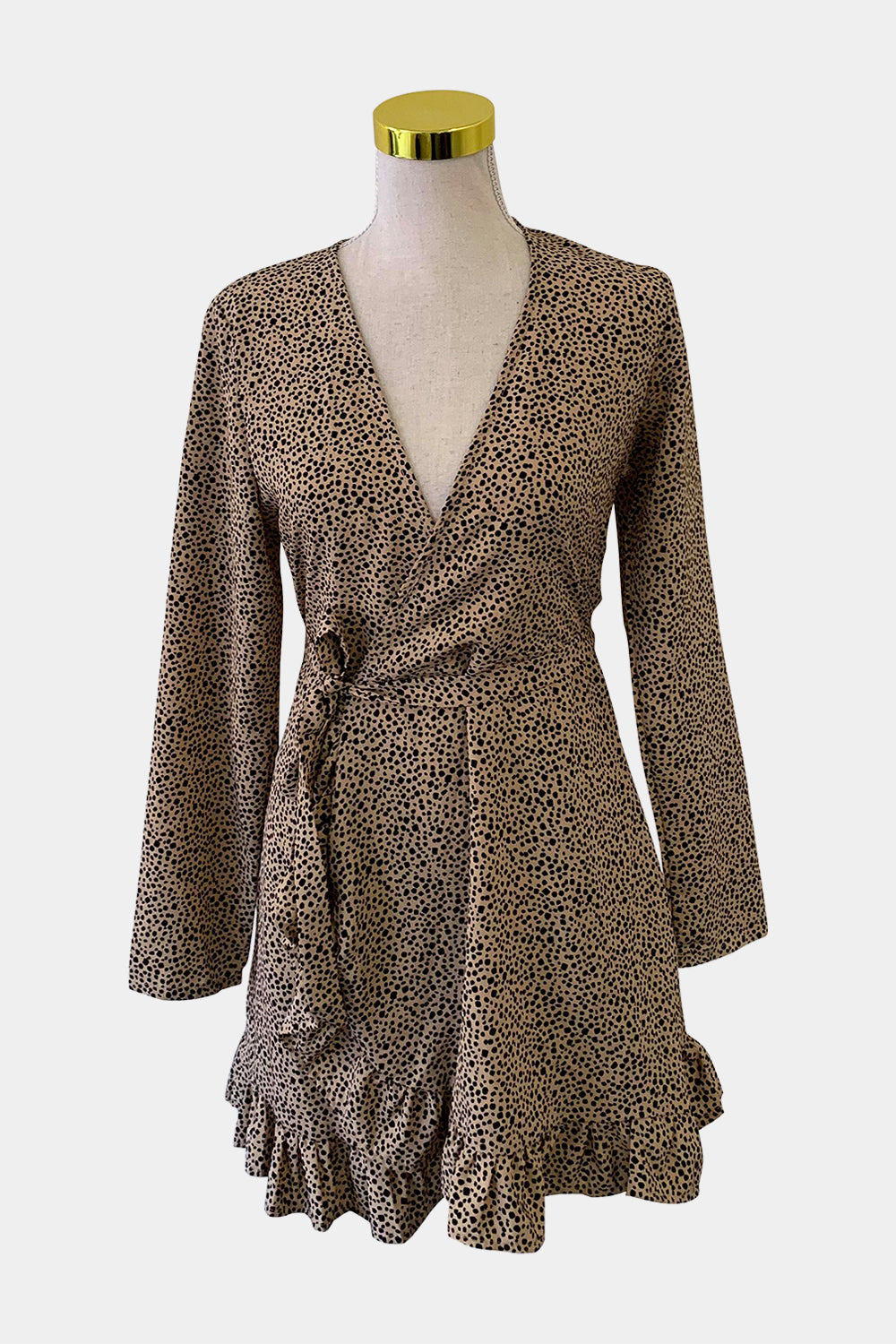 My Girl Beige Dress